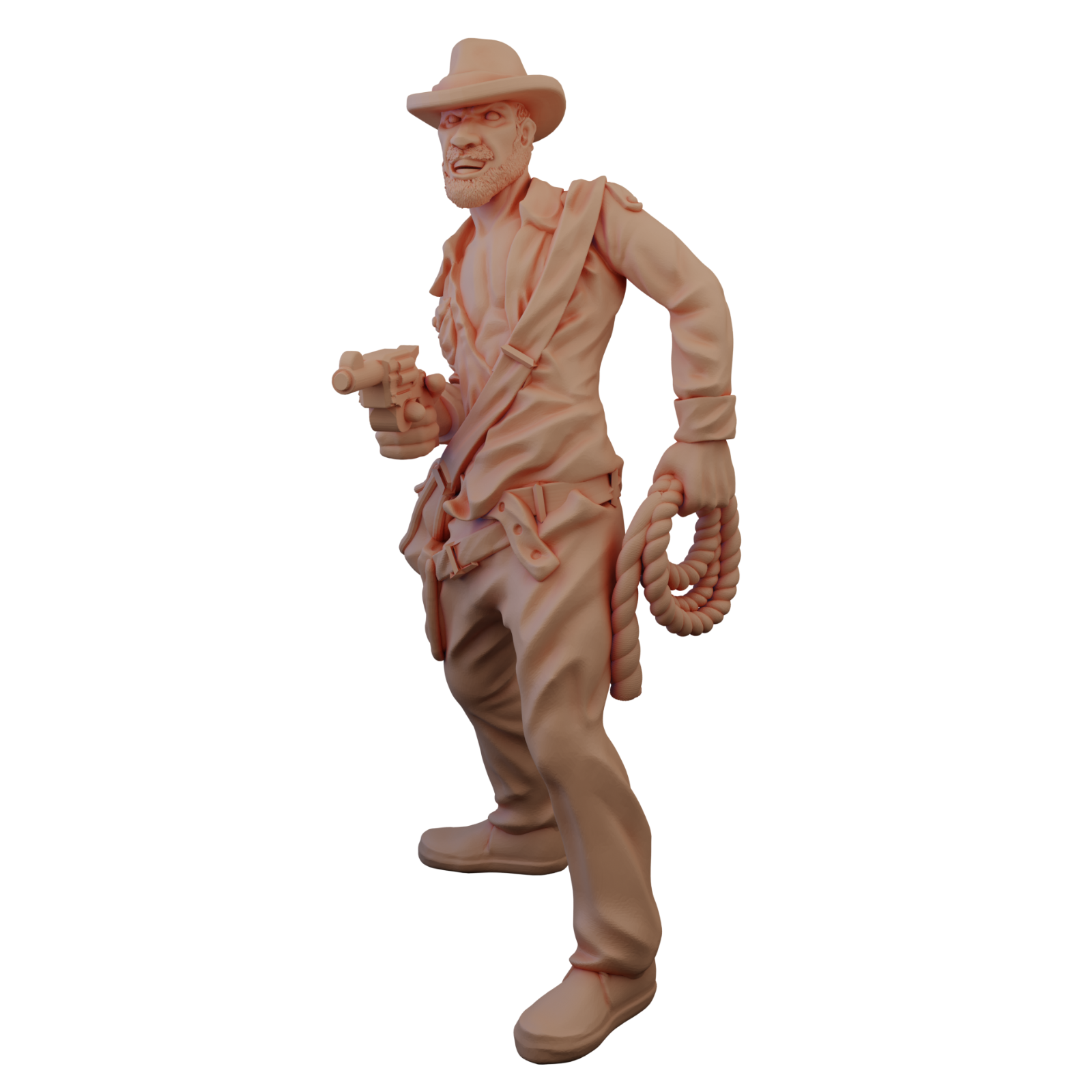 Mm Indiana Jones Fanart Miniature For Zombicide DnD D D